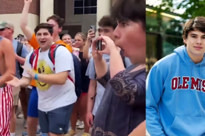 https://time.com/6974979/university-of-mississippi-protest-racist-monkey-gesture-fraternity/